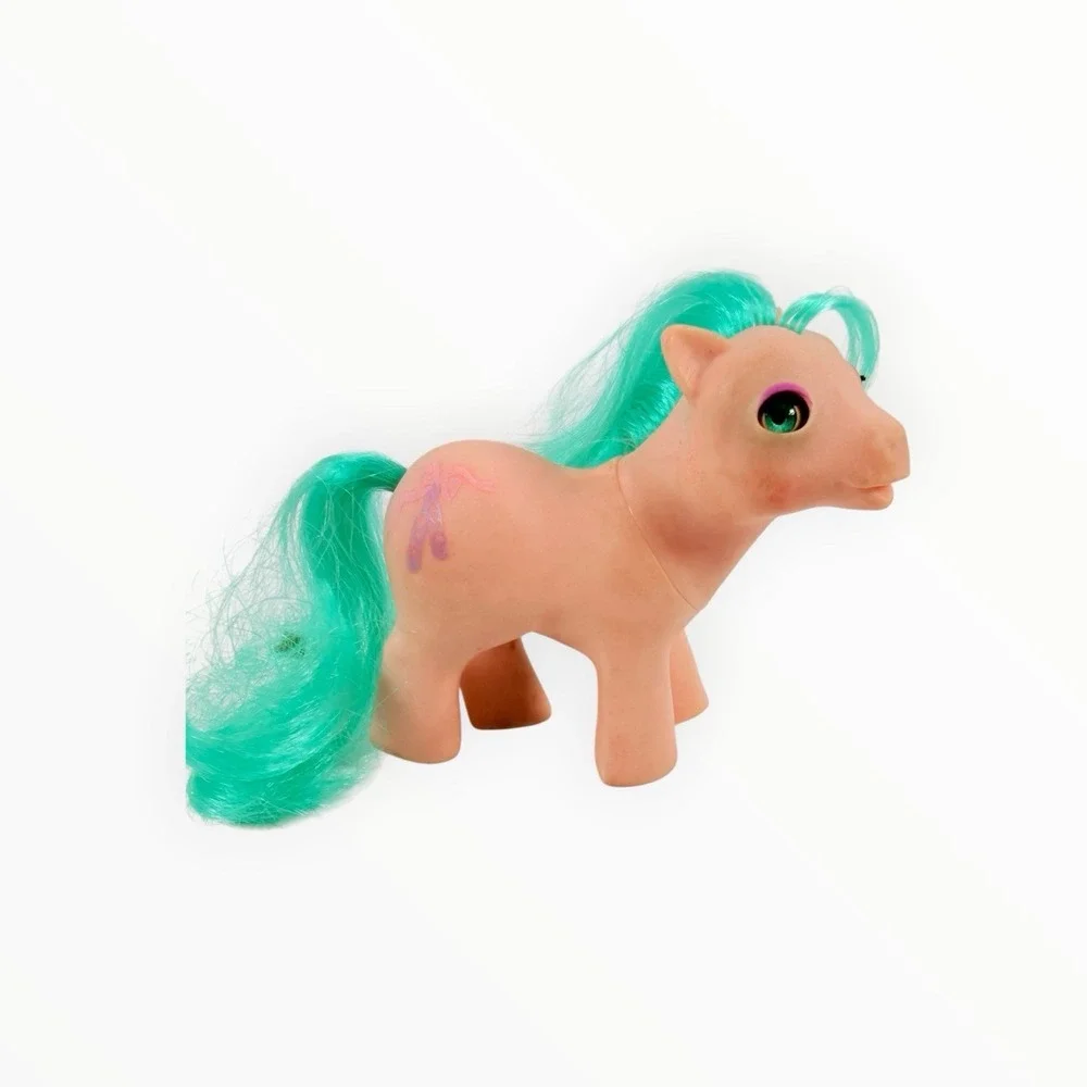Vintage G1 My Little Pony Baby Half Note BBE School of Dance Ballet Slippers MLP